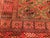 Vintage Turkmen Area Rug, Hand-Knotted Wool, Allover Geometric Pattern, Pistachio Green & Red, 4x8 For Sale - Image 17 of 18