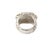 Lois Hill Ring Sterling Silver Oval Top Scroll Design For Sale - Image 4 of 5