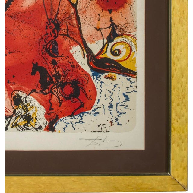 Modern Salvador Dalí­ Surrealist Signed and Numbered Original Work on Paper For Sale - Image 9 of 12