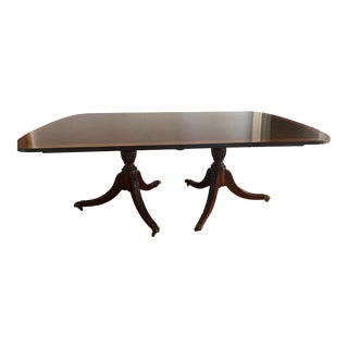 Mid 20th Century Antique Wooden Dining Table For Sale