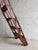 Antique Foldable Library Ladder, Belgium, 1920s For Sale - Image 6 of 10