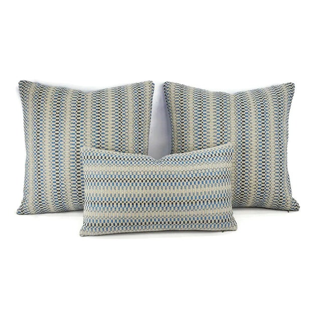 2020s Manuel Canovas Daksha in Ciel Pillow Cover For Sale - Image 5 of 7