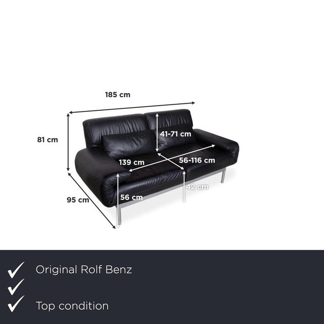 The Rolf Benz Plura is a true marvel of transformation and one of the most versatile models from the iconic German design...