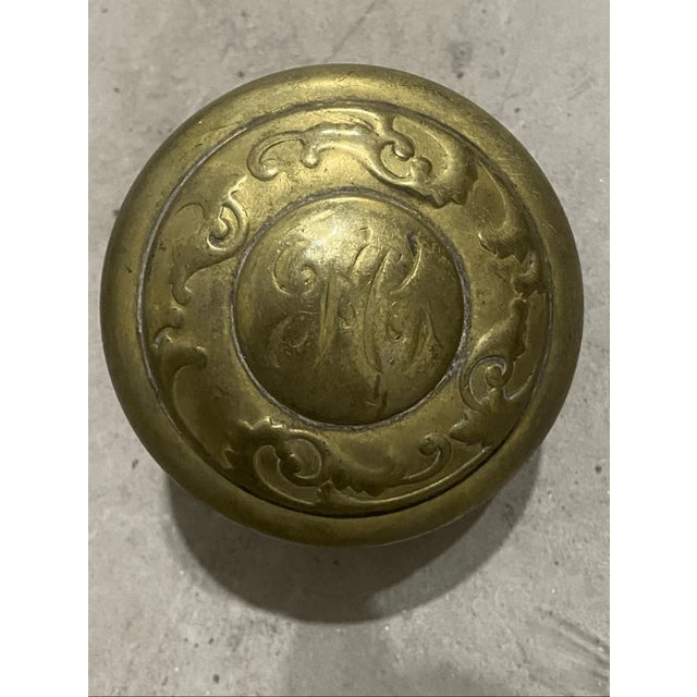 Victorian Antique Victorian Style Ornate Door Knob For Sale - Image 3 of 6