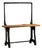 Vintage Industrial Cast Iron Butcher Block Work Bench Island For Sale