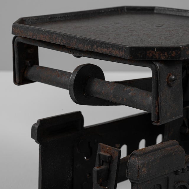 19th Century French Iron & Brass Scale For Sale In Greensboro - Image 6 of 18