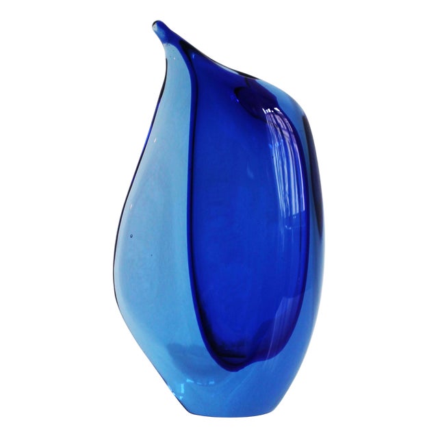 Model 6011 Flower Vase by Maria Stahlikova and Milena Veliskova for Skrdlovice, 1960s For Sale