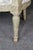 Pair 18th Century French Louis XVI Distressed Painted Bergères For Sale - Image 11 of 17