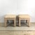 Mid-Century Modern Pair of Vintage Modern Stools in the Manner of Karl Springer For Sale - Image 3 of 12