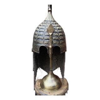 God's 99 Names Engraved Helmet For Sale