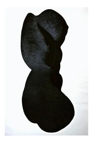 Silhouette - Original Etching by Giacomo Porzano - 1972 1972