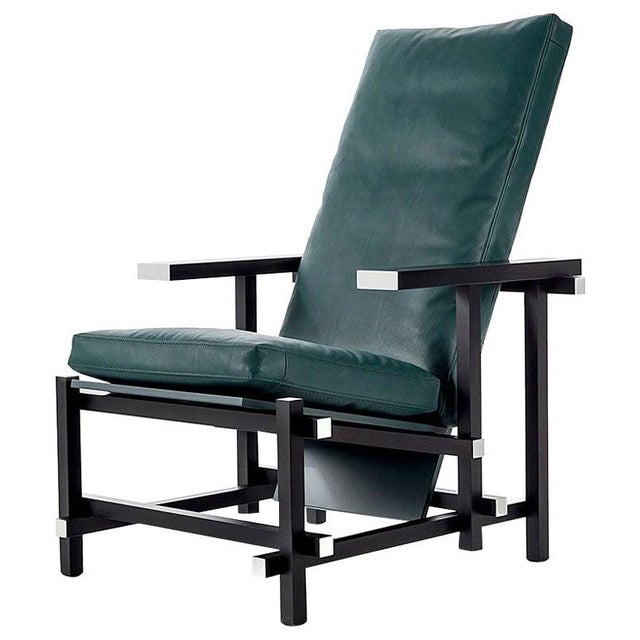 Black Zeilmaker Chair by Gerrit Rietveld for Cassina For Sale - Image 8 of 8