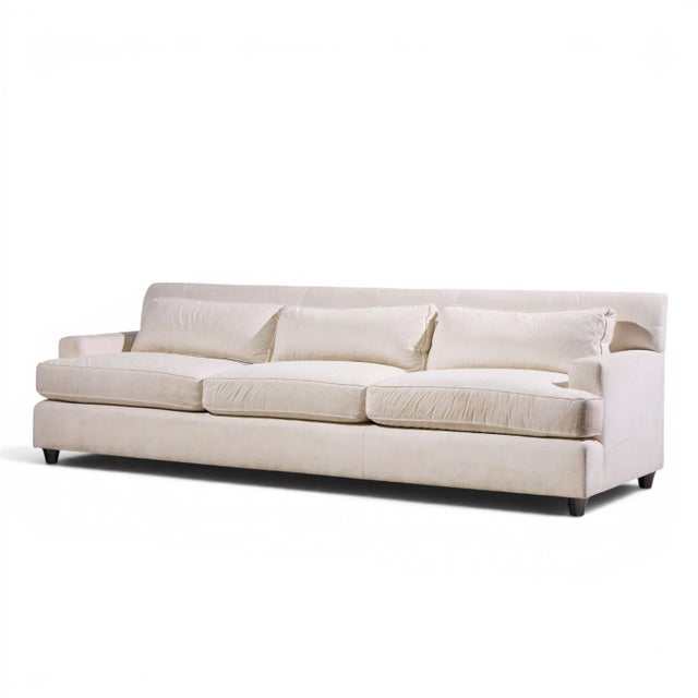 Contemporary Baker Furniture Yves Sofa For Sale - Image 3 of 10