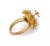 Gold Pearl 14k Yellow Gold Harem Ring For Sale - Image 8 of 8