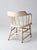 Antique White Painted Windsor Captain's Chair With Spindle Back For Sale - Image 10 of 16