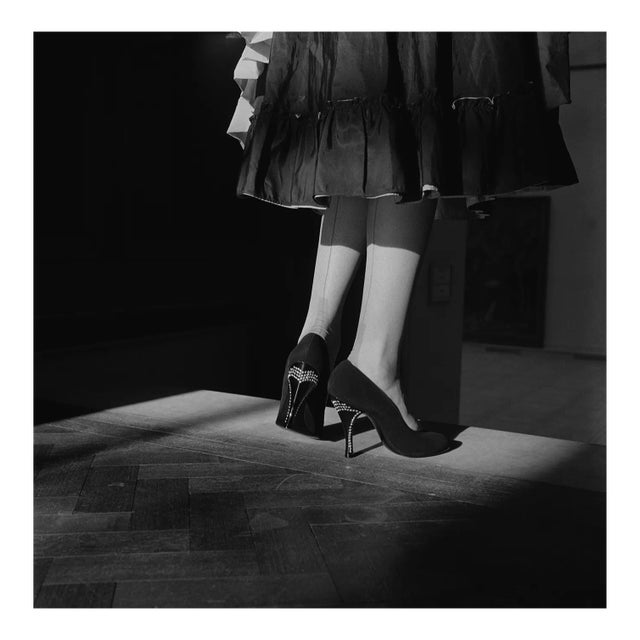 Fancy Heel, Silver Gelatin Fibre Print, 1955 For Sale