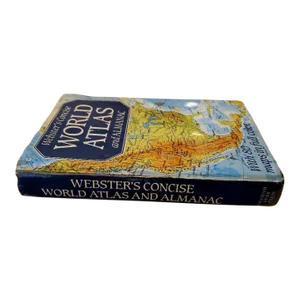 Petite Vintage World Atlas Book, Hardcover