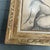 1940’s original art deco modernist female nude charcoal drawing by Wesley Lea, whose art was featured in the Downtown...