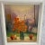 Contemporary 1970s Folk Art Still Life Painting Signed Ostrander, Framed For Sale - Image 3 of 10