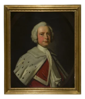 Thomas Hudson, Portrait, 1752, Oil on Canvas, Framed