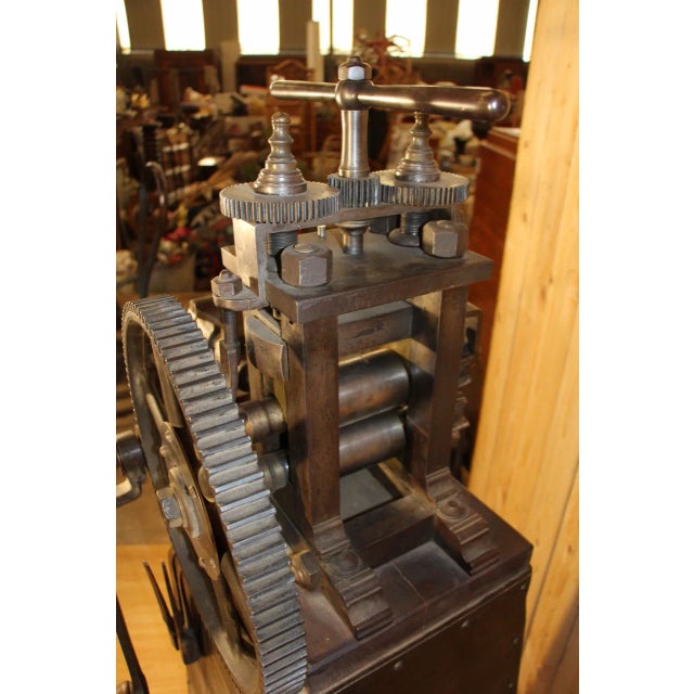 Jewelers Rolling Mill, 1890s For Sale - Image 5 of 10