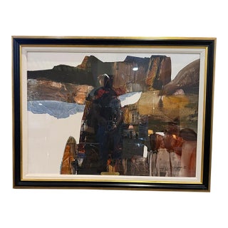 Award-Winning Alan Chiara "Hidden Canyon" 1994 Aws Gold Medal of Honor Watercolor Painting For Sale