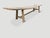 Andrianna Shamaris Impressive Bleached Teak Wood Chaise or Bench For Sale - Image 14 of 18