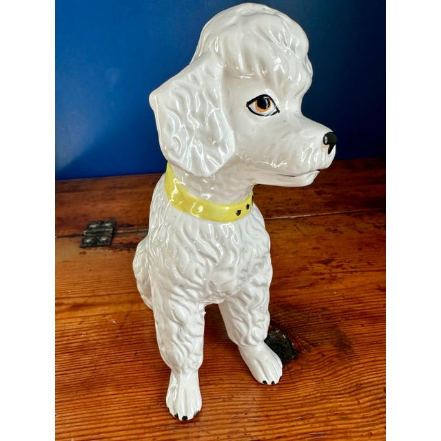 Vintage Japanese Poodle Figurine For Sale - Image 6 of 12