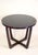 Art Deco Round Coffee Table with Black Glass Top, 1920s For Sale - Image 3 of 18