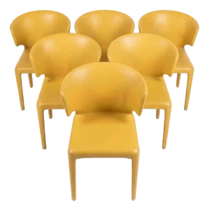 Hola 367 Chairs by Hannes Wettstein for Cassina, 2006, Set of 6