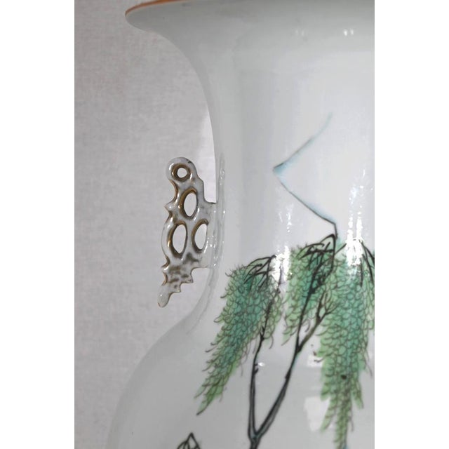 1950s 20th Century Chinese Porcelain Vases, 1950s For Sale - Image 5 of 18