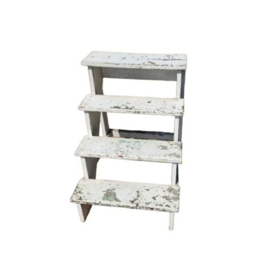 American Vintage Ladder Style Planter Stand For Sale - Image 3 of 7