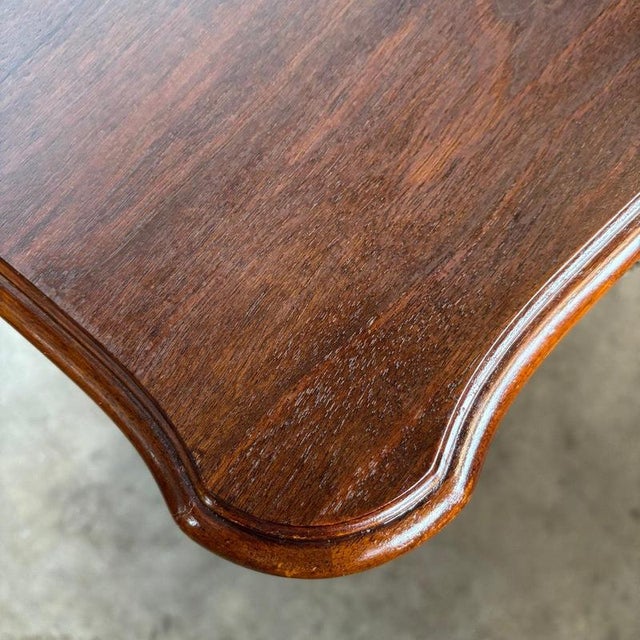 Antique Louis XV Chest of Drawers in Walnut & Brass, 1900s For Sale - Image 15 of 18