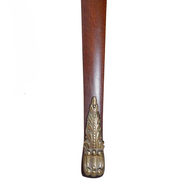 Louis XV Style Mahogany Two-Tier Center Table, Early Century For Sale - Image 9 of 11