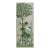 Hand Painted Tropical Botanical Wallpaper Mural, Chinoiserie Jungle Wall Decor, Exotic Bird and Plant Wall Art For Sale