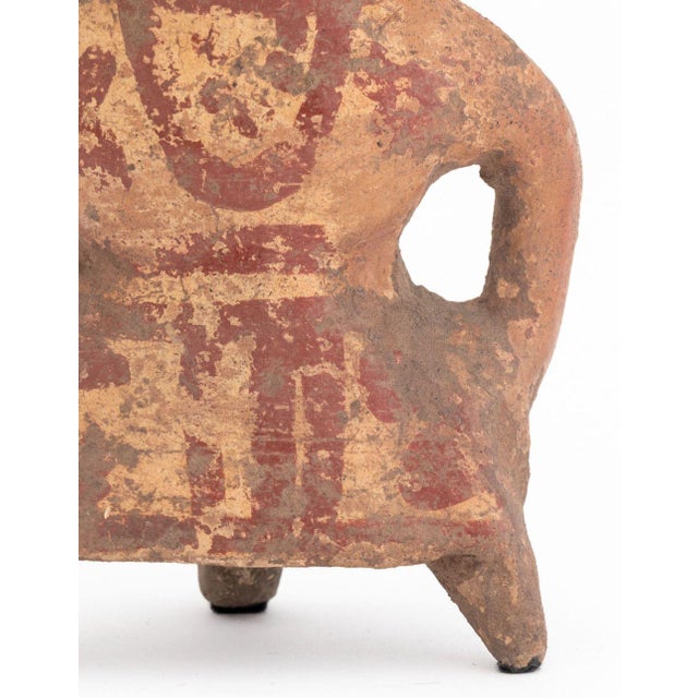 Figurative Veracruz Standing Female Figure Pottery Sculpture For Sale - Image 3 of 7