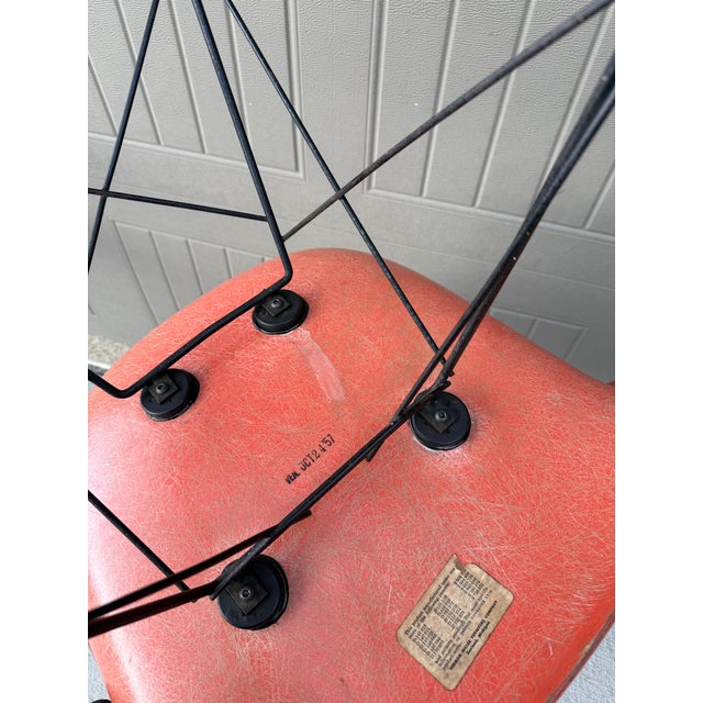 Rare Early Eames Rocker for Herman Miller For Sale In Denver - Image 6 of 11