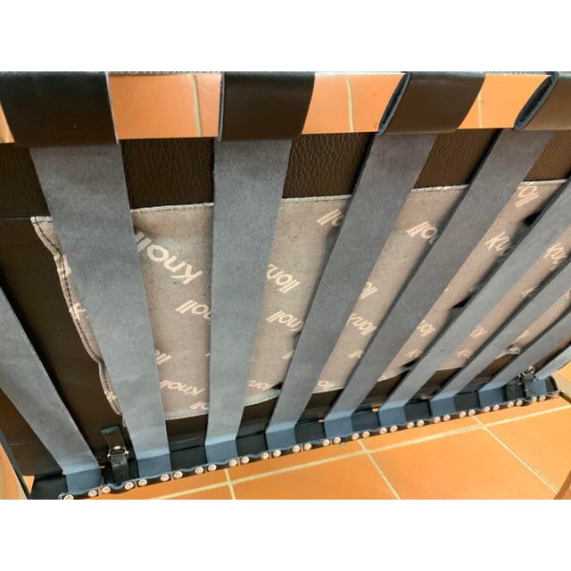 Early 21st Century Set of Barcelona Lounge Chair and Ottoman by Ludwig Mies van der Rohe for Knoll Inc. / Knoll International, 2011 For Sale - Image 5 of 11