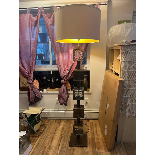 Monumental Feliciano Bejar 1920 2007 Magiscopio Floor Lamp For Sale - Image 10 of 12