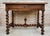 Beautiful walnut bookcase piece that can be used as a desk or work table. Made of robust walnut wood. All its legs and...