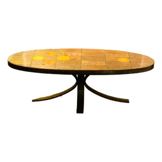 Vintage Coffee Table by Jaffeux For Sale