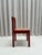 Red Stained Oak and Cane Chairs by Gerard Geytenbeek for ASZ Meubelen, Netherlands, 1960s, Set of 5 For Sale - Image 12 of 16