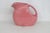 Mid-Century Modern Fiestaware Homer Laughlin Disk Pitcher Rose Pink Jug Concentric Ring Style 4835b For Sale - Image 3 of 16