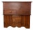 Primitive Pine Farmhouse Drysink Cabinet With Green-Lined Lift Top For Sale