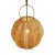 Contemporary Contemporary Honey Rattan Starfruit Pendant Light Small For Sale - Image 3 of 7