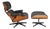 Set of Lounge Chair and Ottoman by Charles Eames for Herman Miller, 1960s For Sale