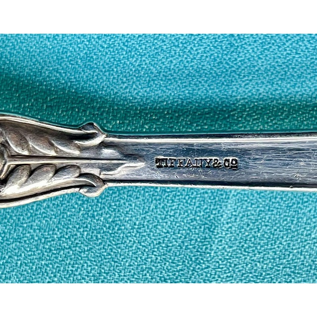 Elevate your buffet table with this exquisite set of five silver serving spoons from Tiffany and Company. The highest...