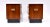 Campaign 1970s Henredon Chinoiserie Tansu Campaign Commodes in Mahogany & Brass For Sale - Image 3 of 12