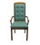 Mid-Century Modern Burlington House Solid Birch Mid Century Transitional Upholstered Dining Arm Chair For Sale - Image 3 of 10