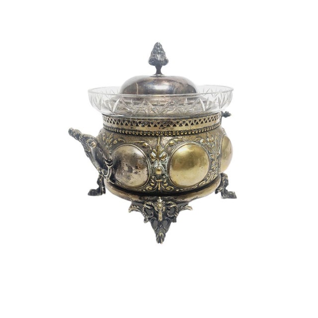 Silver Candyer from Bauman W Warszawie, 1890s For Sale - Image 8 of 18